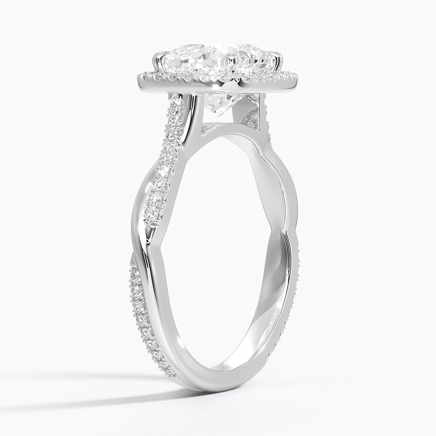 Everelle Moissanite Ring -VVS1 Certified π