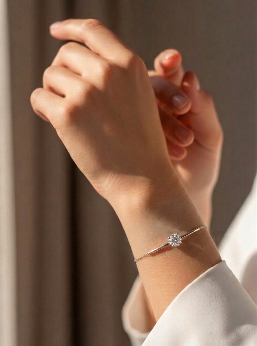 Etoila Moissanite Bracelet - VVS1 Certified 💎