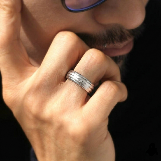 Men's Alpha Core Moissanite Band