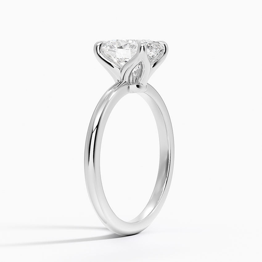 Classic Oval Cut Moissanite Ring -VVS1 Certified 💎