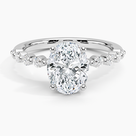 Aven Moissanite Ring -VVS1 Certified 💎