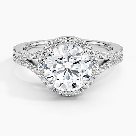 Sun bloom Moissanite Ring -VVS1 Certified 💎