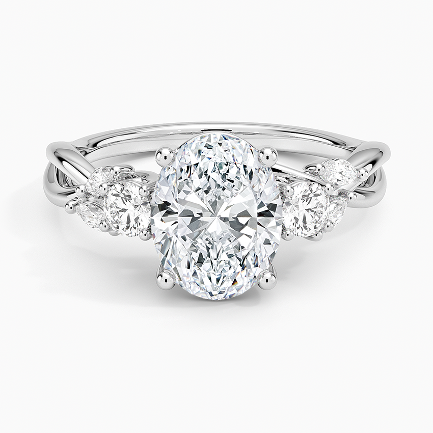 Fiona Oval Moissanite Ring -VVS1 Certified 💎