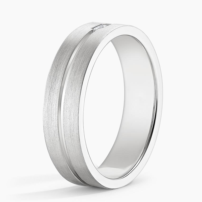 Men's Draven Moissanite Band -VVS1 Certified 💎