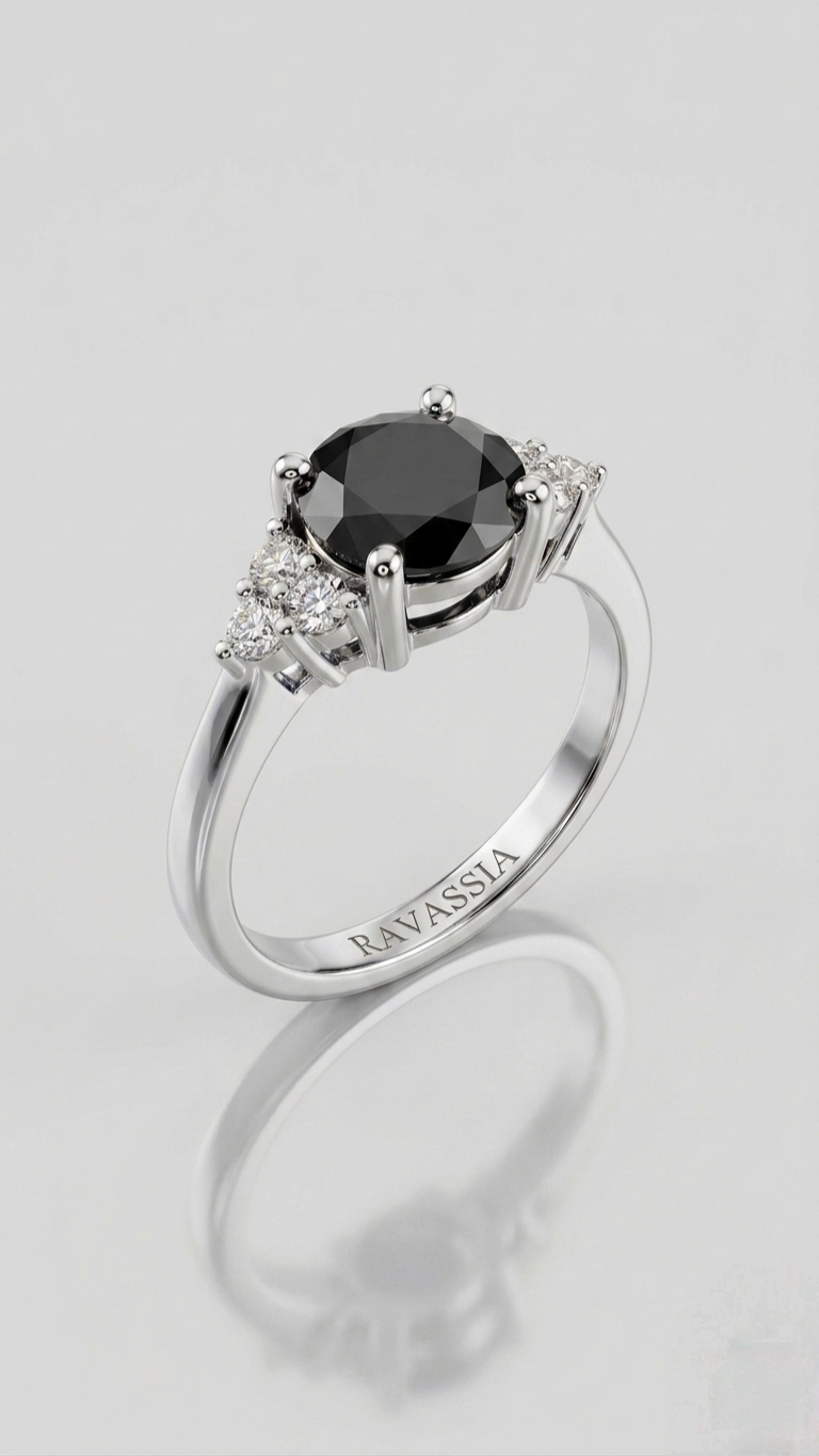 Midnight Sparkle Ring