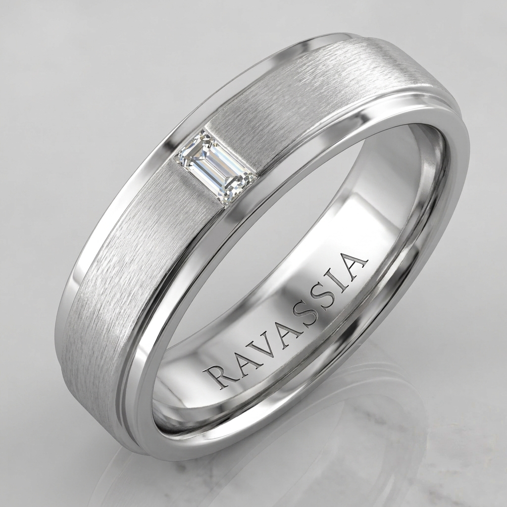 Men's Titan Moissanite Band