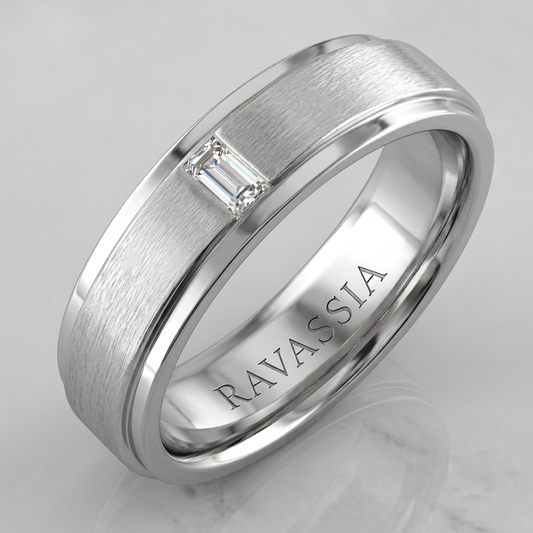 Men's Titan Moissanite Band