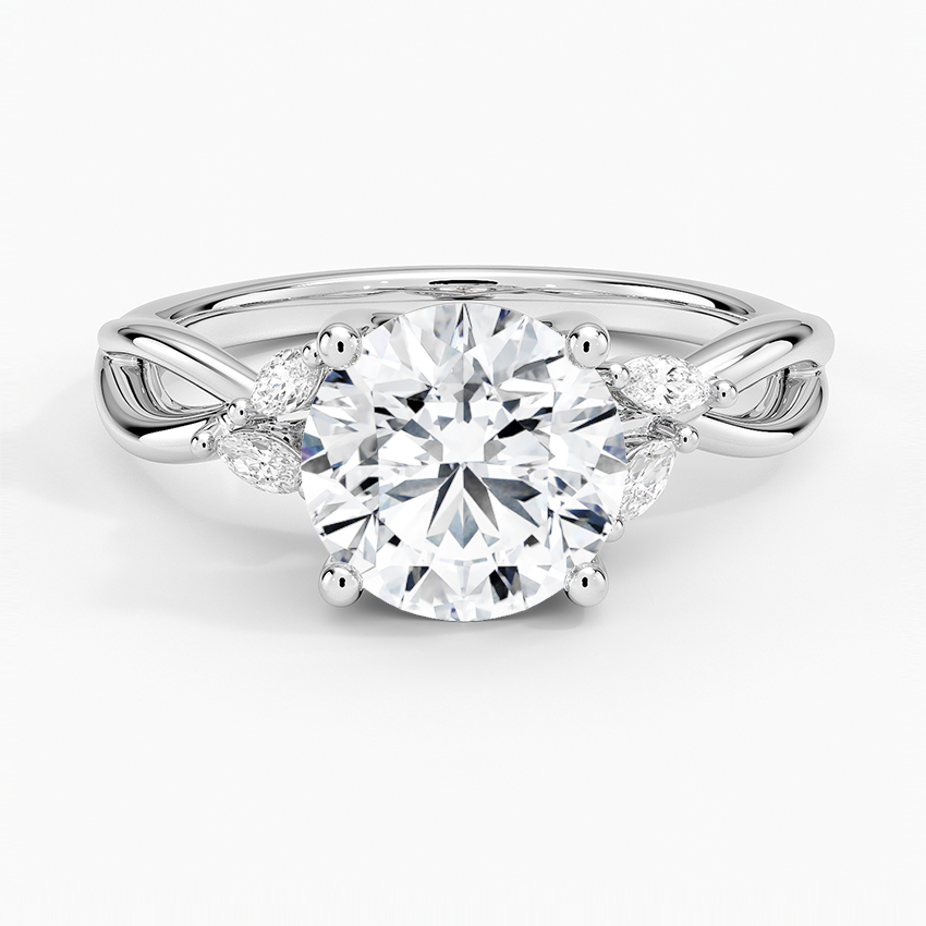 Luna Moissanite Ring -VVS1 Certified 💎