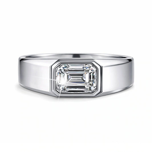 Men's Ravon Moissanite Band -VVS1 Certified 💎