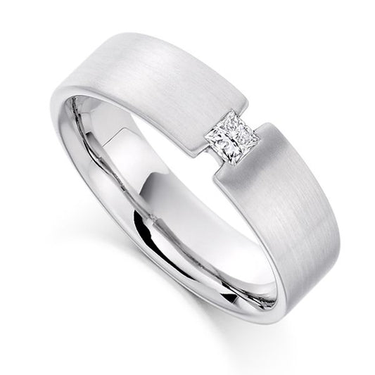 Men's Moderno Moissanite Band -VVS1 Certified 💎