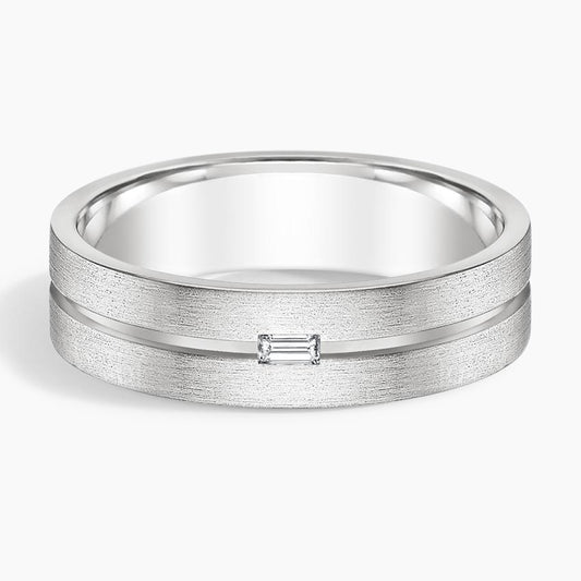Men's Draven Moissanite Band -VVS1 Certified 💎