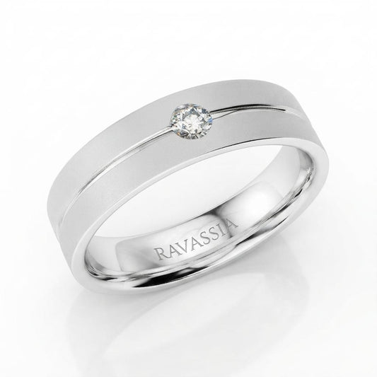 Men's Elite Moissanite Band -VVS1 Certified 💎