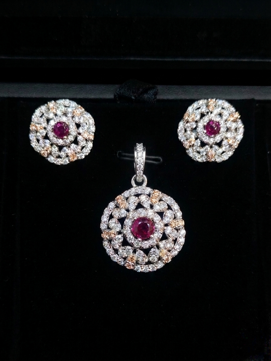 Bloom Sunburst Locket Set