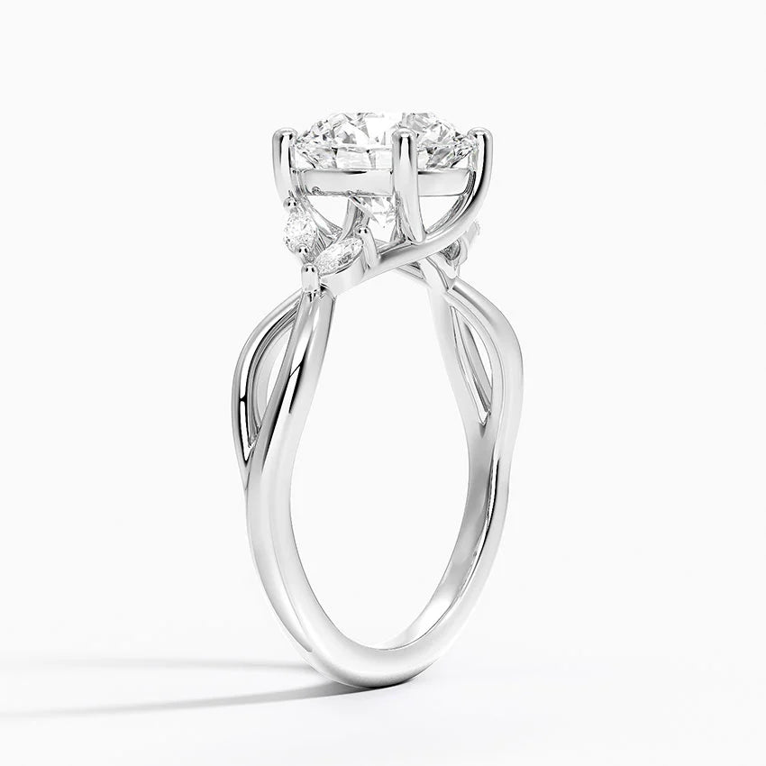 Luna Moissanite Ring -VVS1 Certified 💎