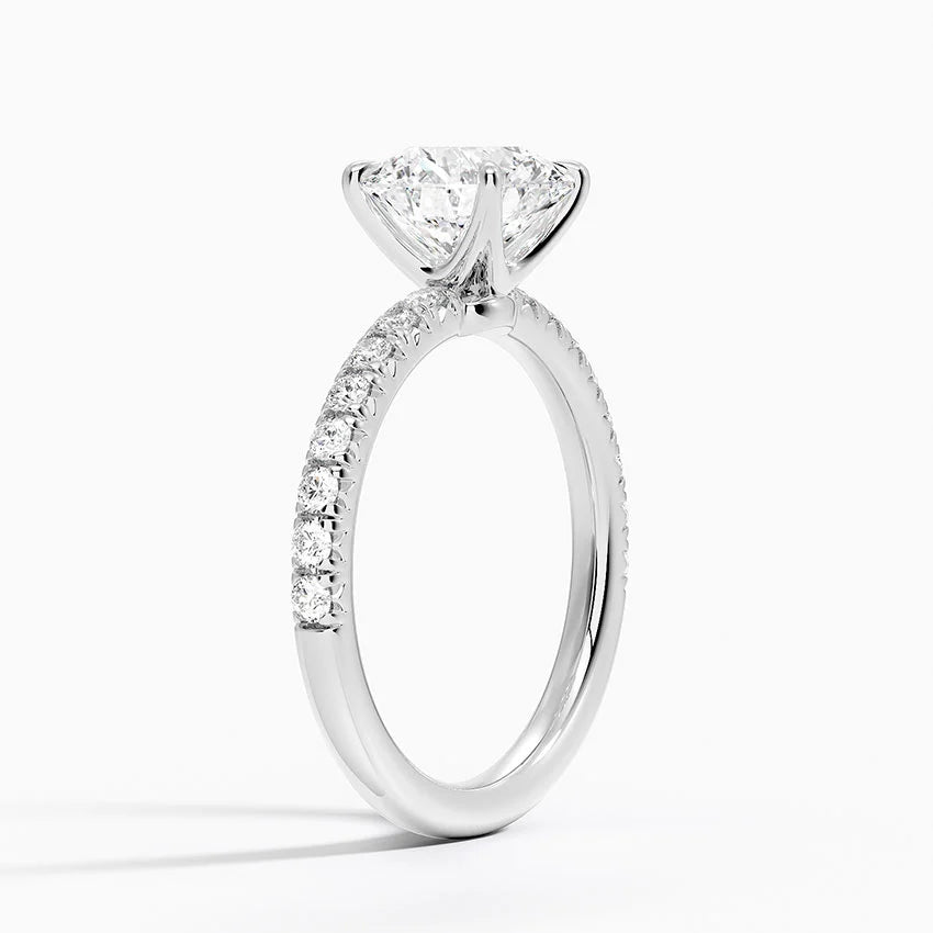 Elva Moissanite Ring -VVS1 Certified 💎