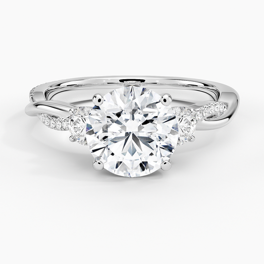Roselle Moissanite Ring -VVS1 Certified 💎