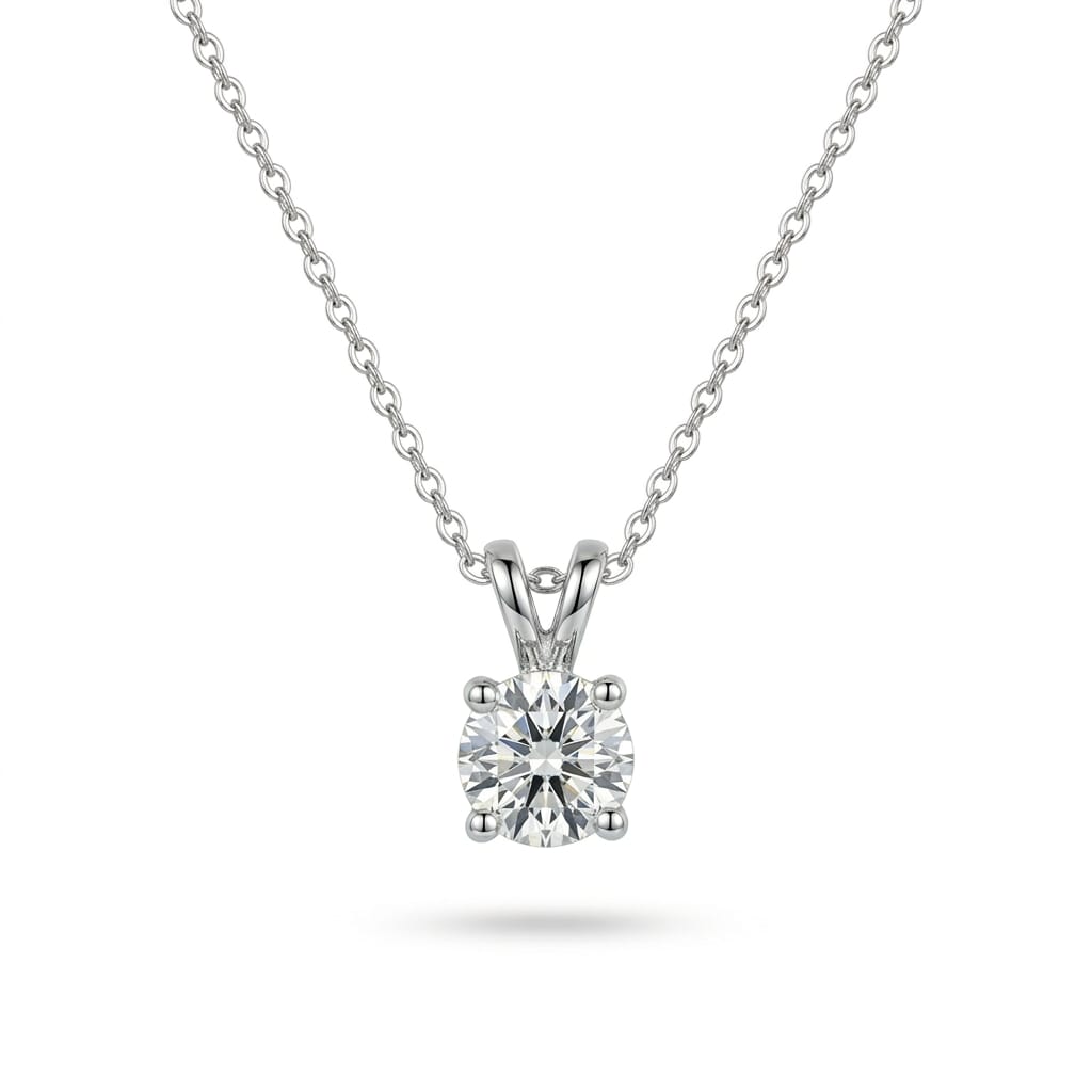 Celestial Aurora Diamond Necklace -VVS1 Certified Diamond 💎